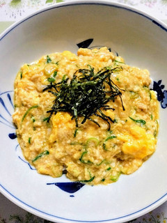 簡単ランチ!鶏ひき肉と卵の餡掛け親子丼-レシピのメイン写真