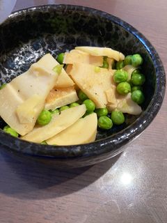 グリンピースと筍のバター醤油炒め-レシピのメイン写真
