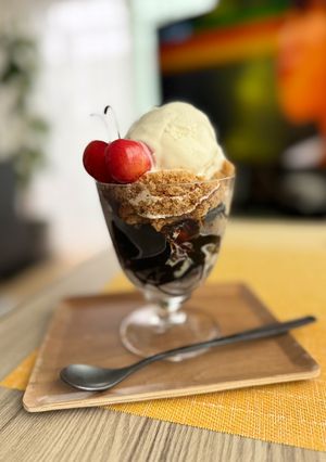 コーヒーゼリーパフェ🍒-レシピのメイン写真
