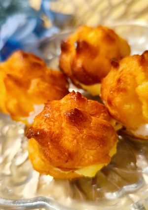 HMで簡単☆電子レンジでシュークリーム-レシピのメイン写真