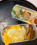 レンジ簡単洋風甘辛味オムライス弁当