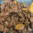 鶏レバーのニンニク生姜入り甘辛煮