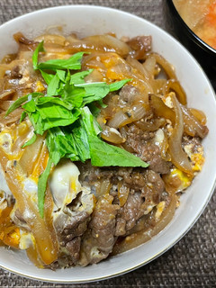 牛丼風他人丼-レシピのメイン写真