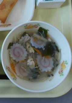 【学校給食】海の幸スープ-レシピのメイン写真