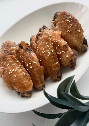 手羽中の甘辛煮-レシピのメイン写真