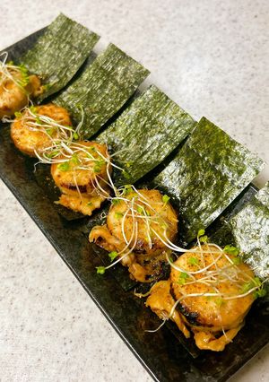 長芋の甘辛チーズ焼き♪海苔で巻いて-レシピのメイン写真