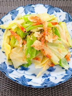 キャベツと桜えびの和え物-レシピのメイン写真