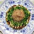 簡単ランチ!キャベツとキノコのお好み焼き