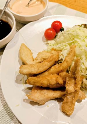 カリカリ！鶏胸肉スティック♪好みのタレで-レシピのメイン写真