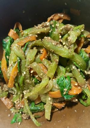 チンゲン菜の胡麻和え-レシピのメイン写真