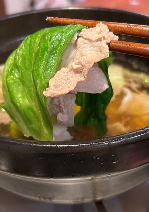 お出汁のレタスしゃぶしゃぶ🥬-レシピのメイン写真