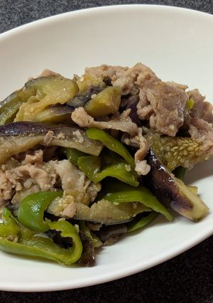 レンジで!野菜と豚肉チンジャオロース風-レシピのメイン写真