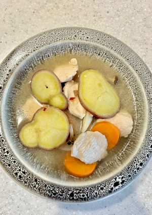 簡単タッカンマリ風スープ-レシピのメイン写真