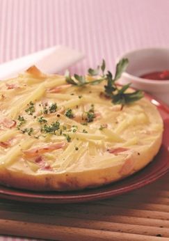 じゃがいもとベーコンのチーズオムレツ-レシピのメイン写真