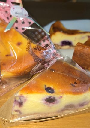 ブルーベリーベイクドチーズケーキ-レシピのメイン写真