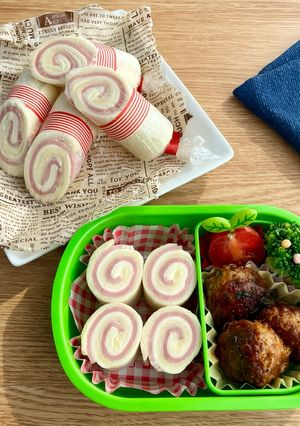 綺麗に作れる、定番ハムチーズロールサンド-レシピのメイン写真