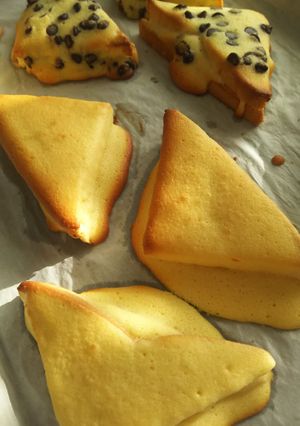 リメイク♪クッキーパン＊懐かしの三角パン-レシピのメイン写真