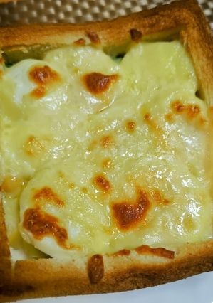 ★食パンでチーズたっぷりグラタン♪-レシピのメイン写真