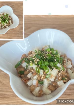 納豆と長芋とえびちりめんでヘルシー和え-レシピのメイン写真