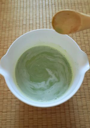 甘じょっぱ青汁きなこミルク-レシピのメイン写真