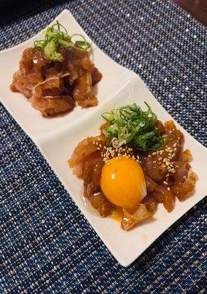 ビンチョウマグロのユッケ風-レシピのメイン写真