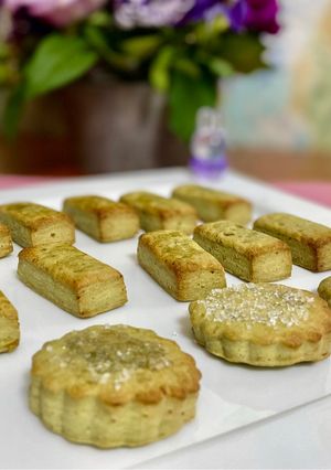 酒粕抹茶ショートブレッド♡-レシピのメイン写真
