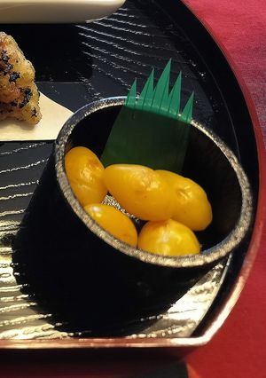 お節にだし漬け塩味の銀杏-レシピのメイン写真