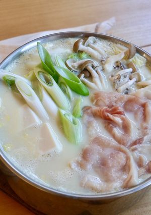 優しい味★我が家の豆乳鍋♪-レシピのメイン写真