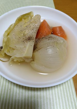 春キャベツ、新玉葱、春人参のポトフ-レシピのメイン写真