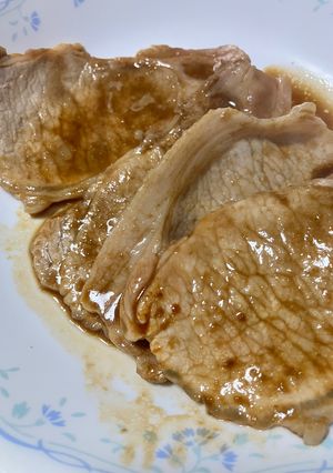 簡単　豚の生姜焼き、おせちに飽きたら-レシピのメイン写真