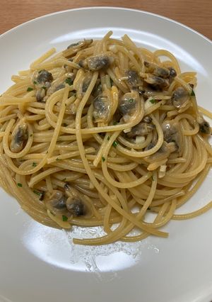 冷凍のあさりとイタリアンパセリのパスタ-レシピのメイン写真