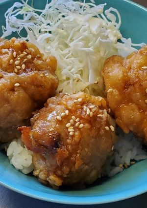 唐揚げアレンジ！チャイチキ丼-レシピのメイン写真