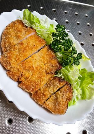 とんかつ&【余った衣の材料でお好み焼き】-レシピのメイン写真