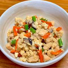 A picture of 簡単！ヘルシー！炒り豆腐.