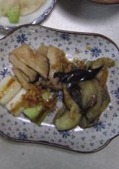 焼きネギなすエリンギ炒めのしょうがあえ-レシピのメイン写真