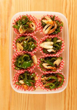 【弁当/冷凍】ピーマンとちくわのきんぴら-レシピのメイン写真