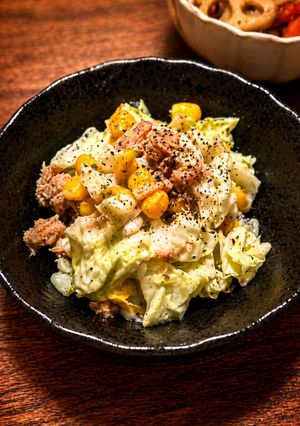 キャベツとコーンのツナサラダ-レシピのメイン写真