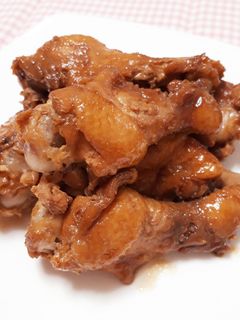我が家の定番☆手羽元の甘辛醤油煮-レシピのメイン写真