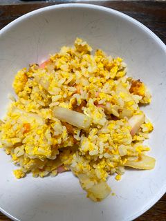 超簡単卵かけご飯炒めチャーハン、焼飯炒飯-レシピのメイン写真