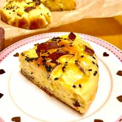A picture of ノンオイル！簡単ダイエット米粉さつまいもケーキ♪.
