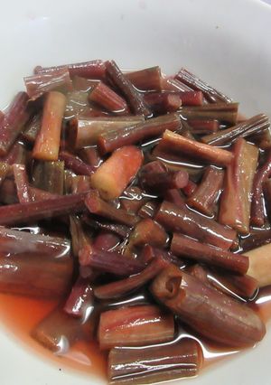 ずいきの酢の物-レシピのメイン写真