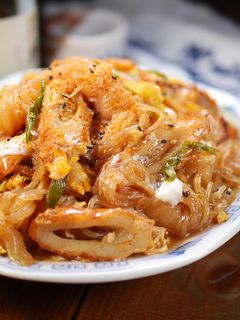 しらたきのすき煮風とろとろ卵炒め😋-レシピのメイン写真