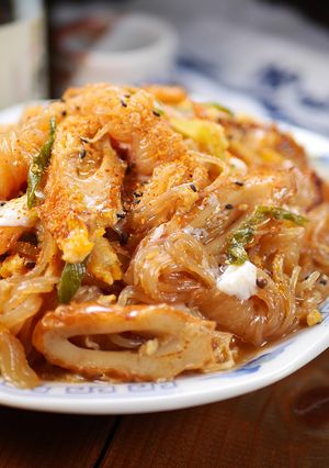 しらたきのすき煮風とろとろ卵炒め😋-レシピのメイン写真