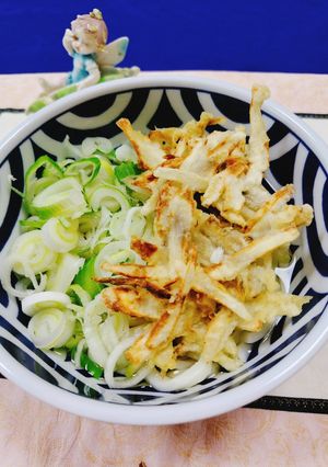 ☆白だしで作るごぼう天うどん美味♬-レシピのメイン写真