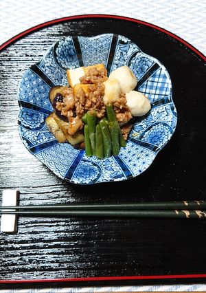 ヨウサマの減塩料亭風肉味噌-レシピのメイン写真
