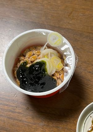 納豆＋岩のり-レシピのメイン写真