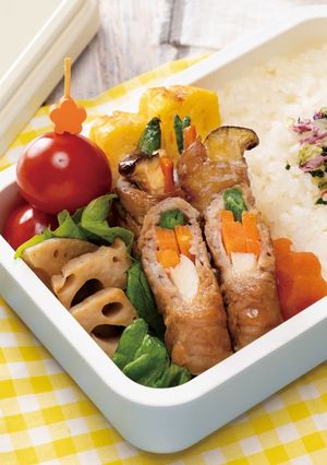 野菜ときのこの肉巻き-レシピのメイン写真
