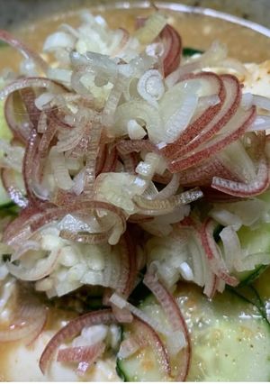 夏の暑い日に冷や汁はいかが-レシピのメイン写真