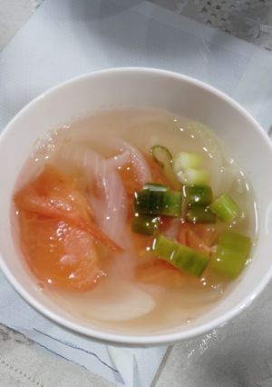レモン入りトマトスープ-レシピのメイン写真