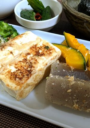 【ベジタリアン】豆腐とこんにゃくの粕漬け-レシピのメイン写真